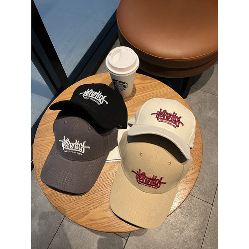 Men's Adjustable Embroidered Cap Bowlift