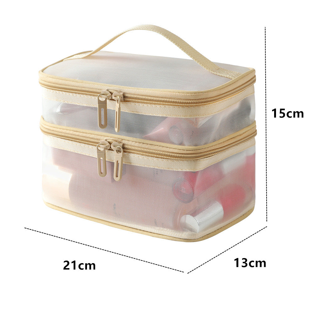 Stylish Double-Layer Cosmetic Organizer Bowlift