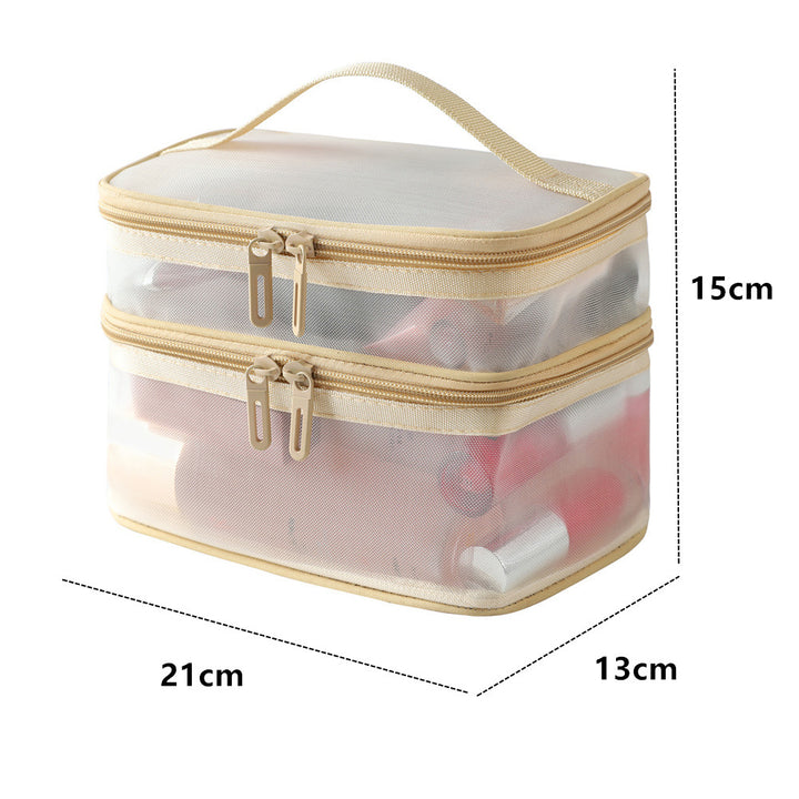 Stylish Double-Layer Cosmetic Organizer Bowlift