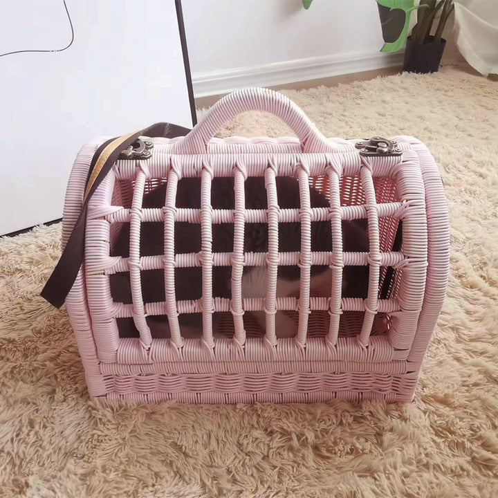 Woven Pet Carrier Bowlift