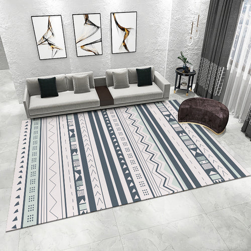 Abstract Geometric Pattern Area Rug