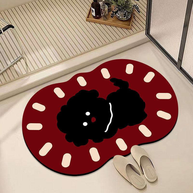Cute Cartoon Animal Bath Mat Bowlift