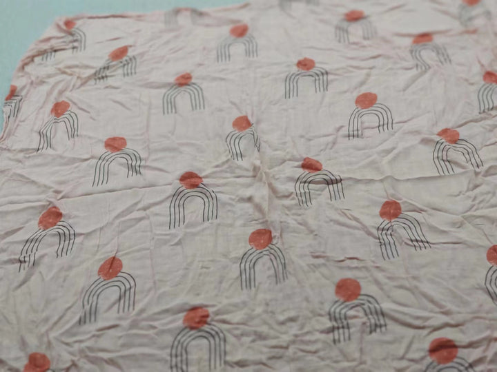 Floral Print Lightweight Scarf Bowlift