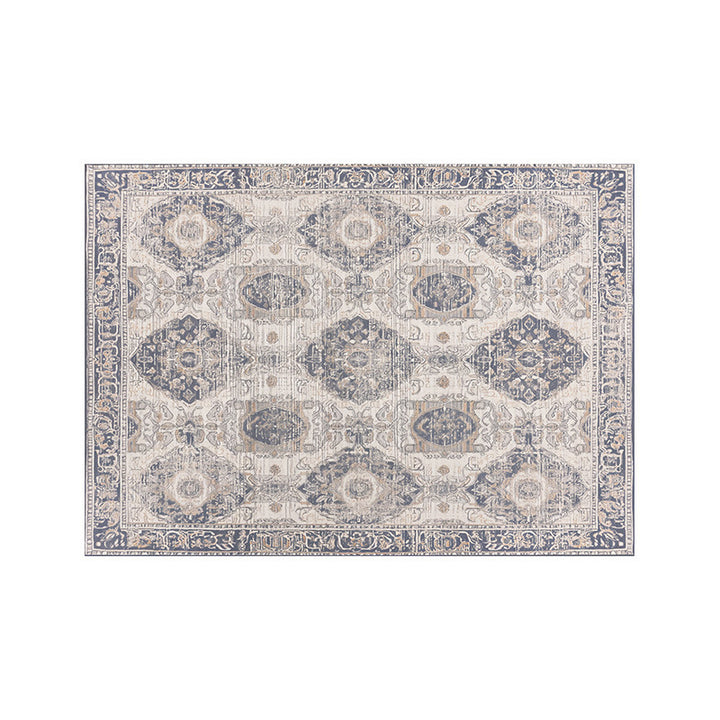Vintage Floral Pattern Area Rug Bowlift