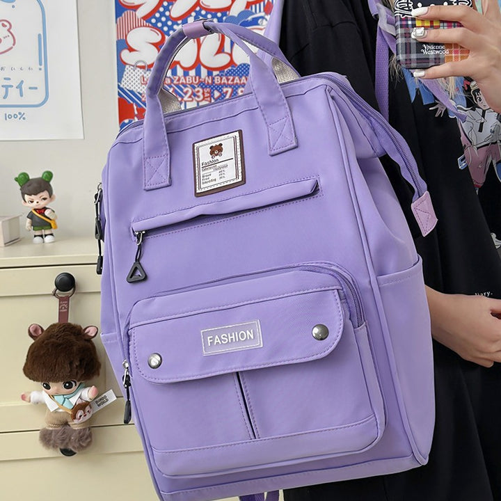 Multifunctional Backpack with Stylish Design and Practical Compartments Bowlift