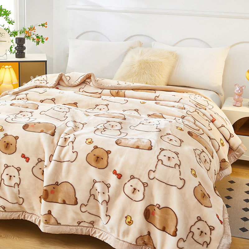 Soft Plush Blanket Bowlift