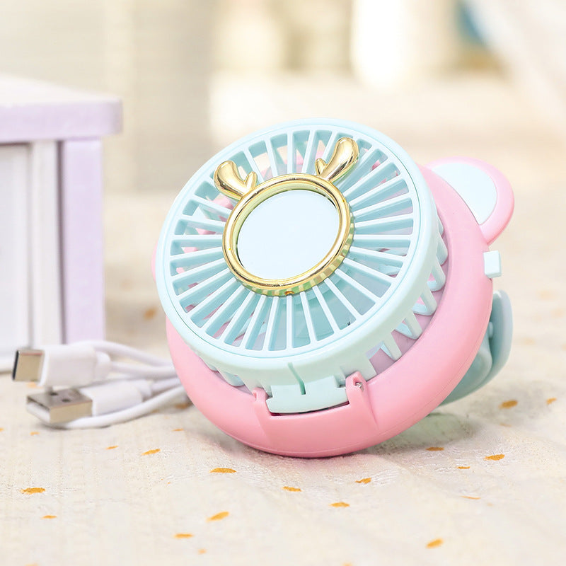 Women's portable USB fan Bowlift