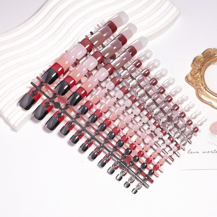 Unique Press-On Nail Art Bowlift