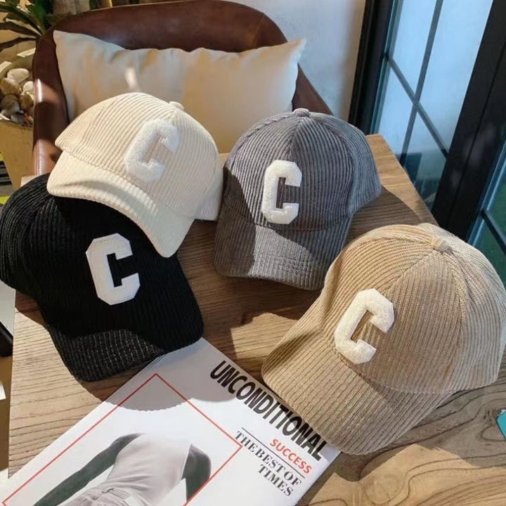 Unisex Corduroy Baseball Cap Bowlift