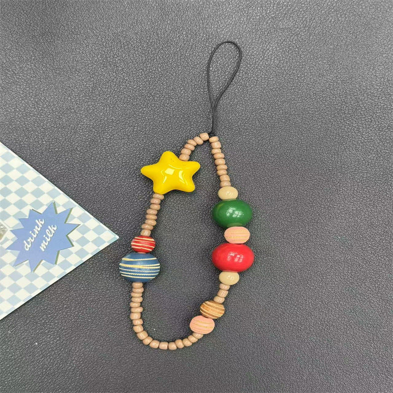 Colorful Beaded Charm Phone Strap Bowlift 1790134889