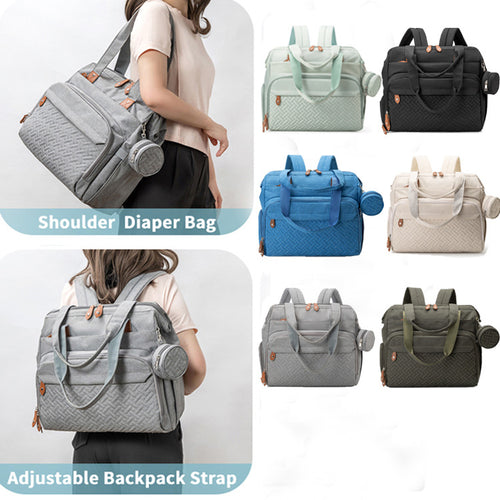 Stylish Multi-Functional Diaper Bag Bowlift