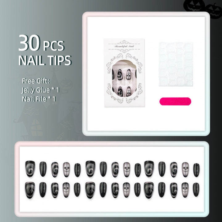 Spooky Chic Press-On Nail Set