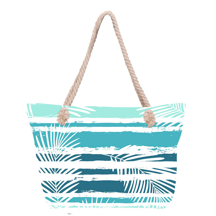 Beach bag with stylish flower design Bowlift