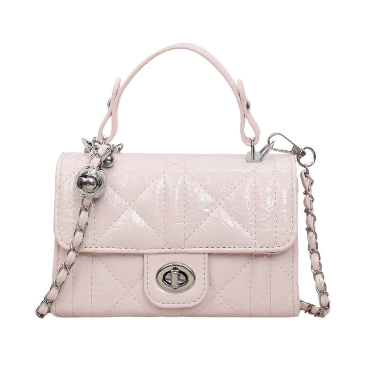 Quilted Faux Leather Crossbody Bag Bowlift