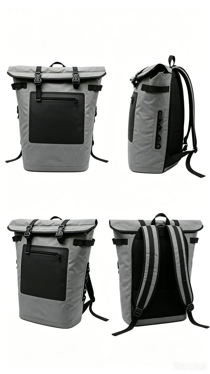 Waterproof Roll-Top Backpack Bowlift
