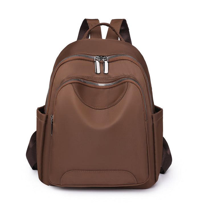 Sleek Minimalist Zip-Front Backpack Bowlift