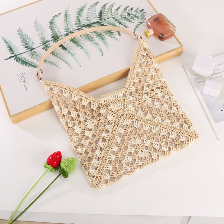Handcrafted Macrame Shoulder Bag Bowlift