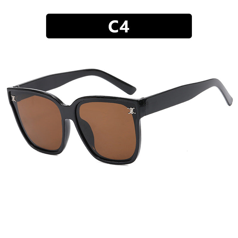 Ladies fashionable square sunglasses with high-quality, color-changing lenses Bowlift