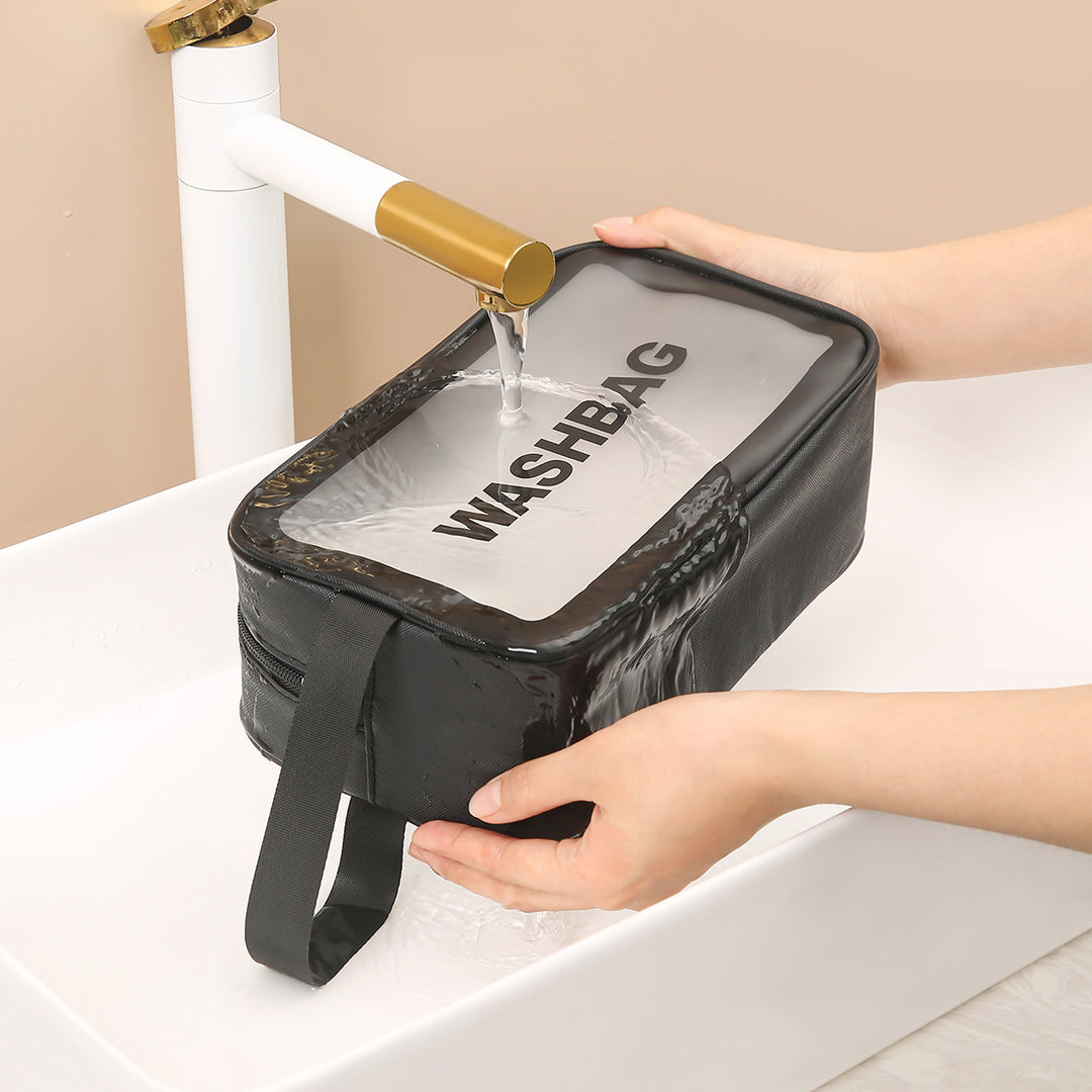 Transparent Travel Wash Bag Bowlift