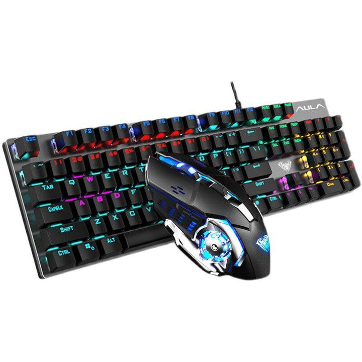 RGB Backlit Mechanical Gaming Keyboard Bowlift