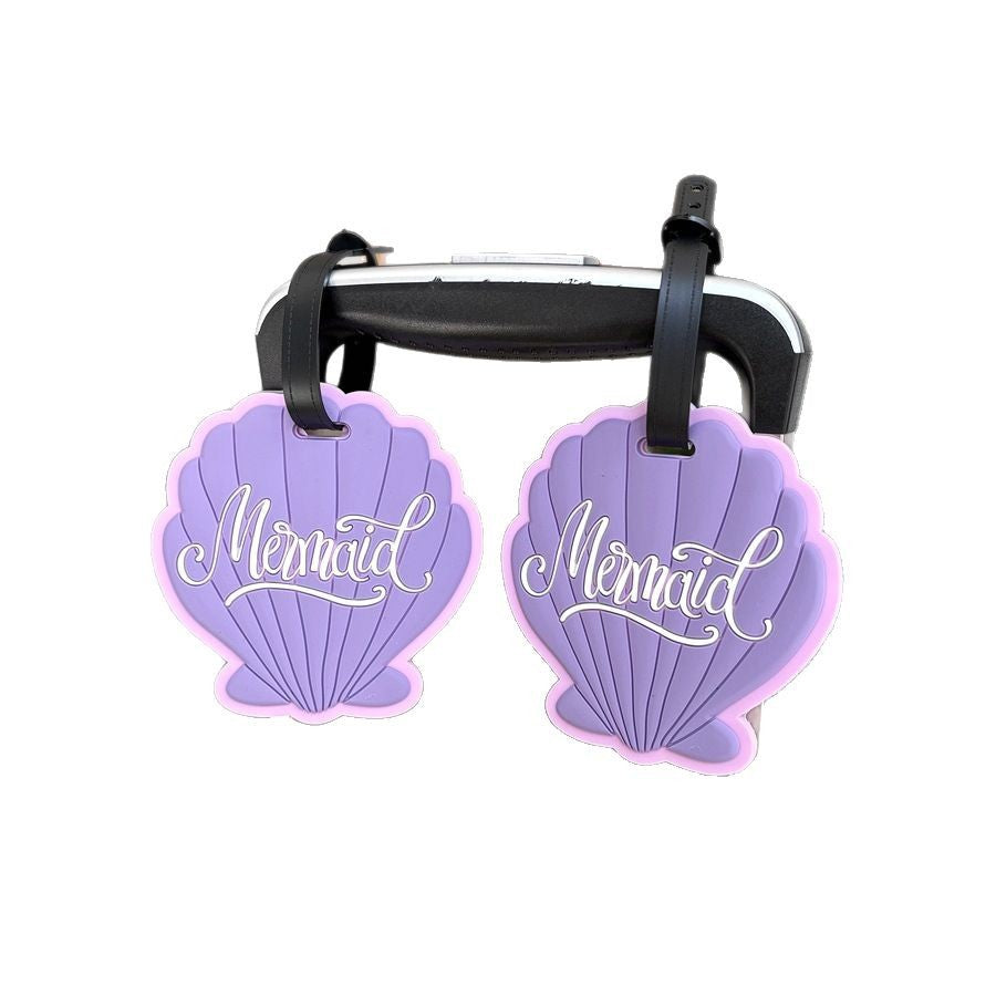 Mermaid Shell-Shaped Luggage Tag Bowlift