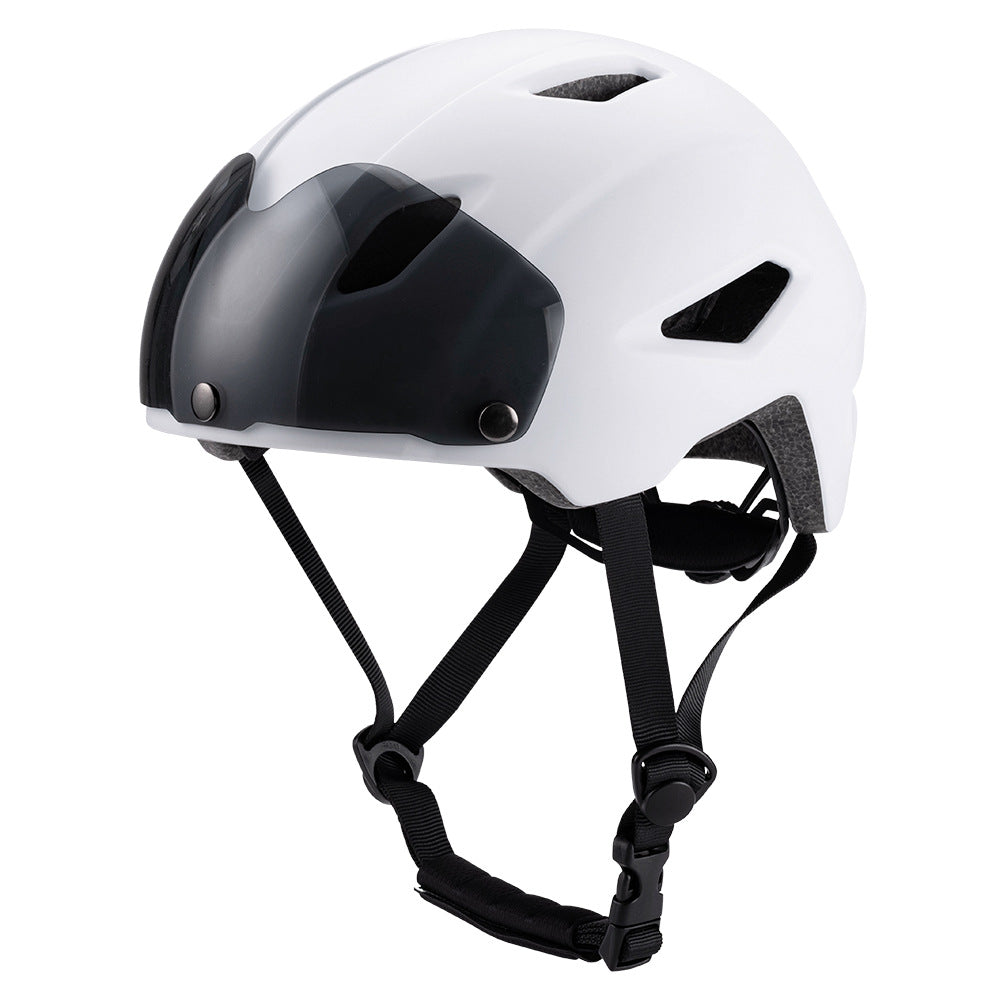Urban Cycling Helmet with Visor Bowlift