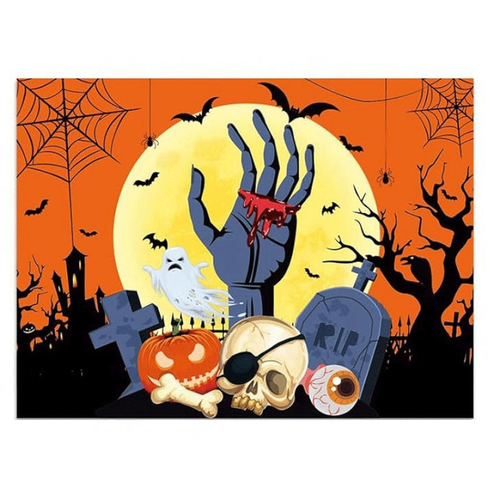 Halloween Themed Decorative Floor Mat Bowlift