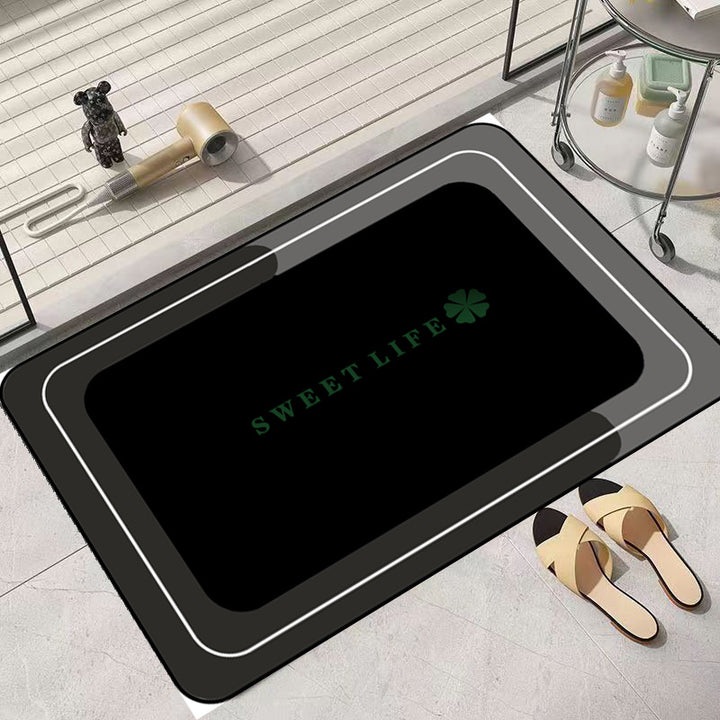 Elegant Family-Themed Soft Area Rug Bowlift