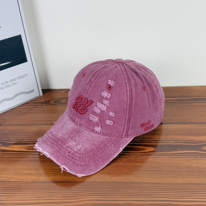 Men's Distressed Casual Baseball Cap Bowlift 1784270844