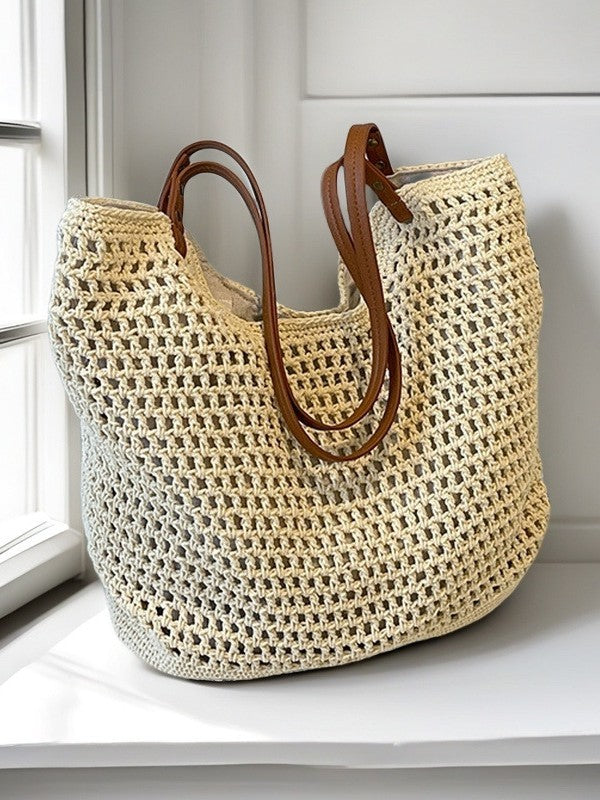 Large Handwoven Bag Bowlift