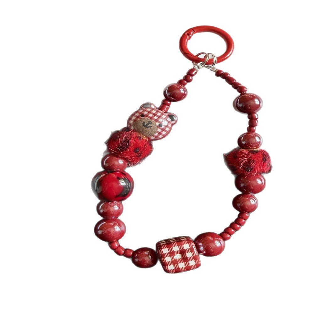 Beaded Keychain Holder Bowlift 1790135356