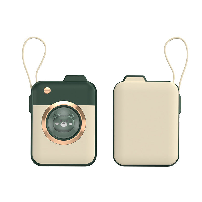 Mini power bank with carrying strap and high capacity Bowlift
