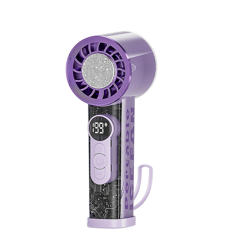 Ladies Portable Mini Fan Bowlift