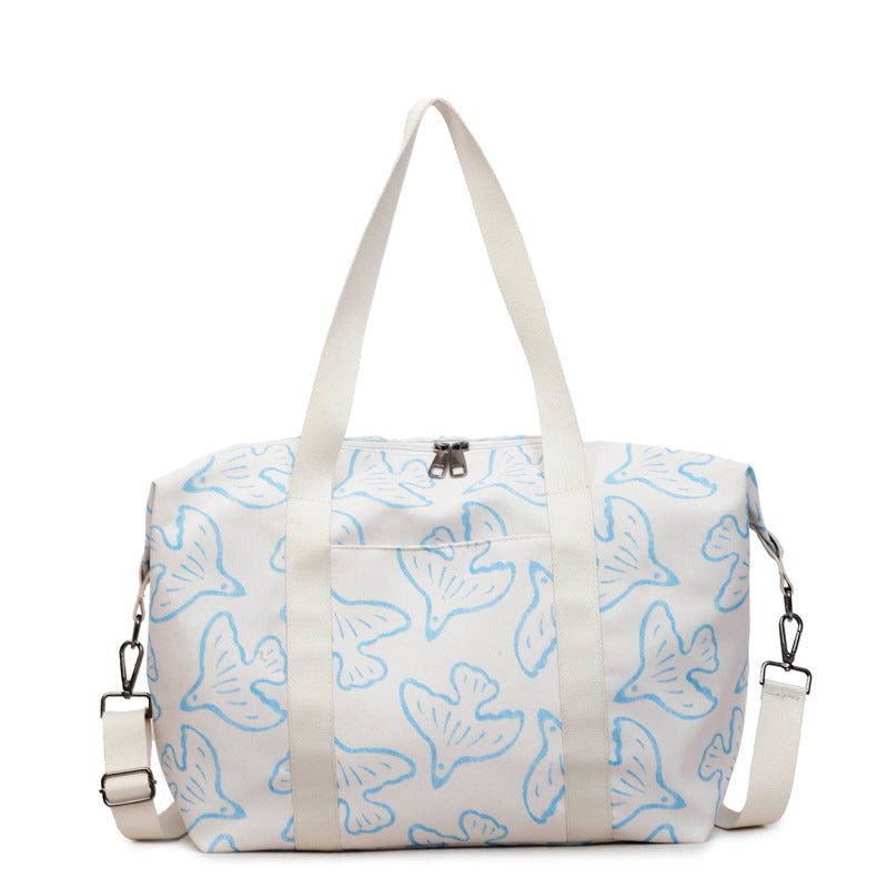 Artistic Patterned Travel Duffle Bag