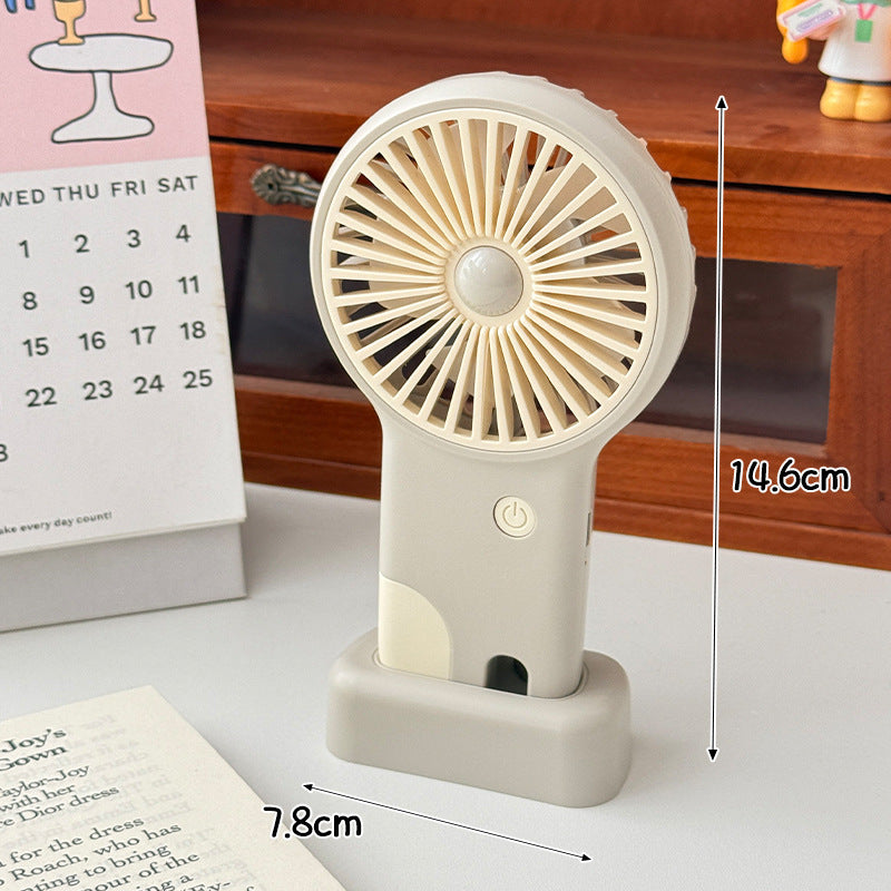 Women's Portable Handheld Fan Bowlift