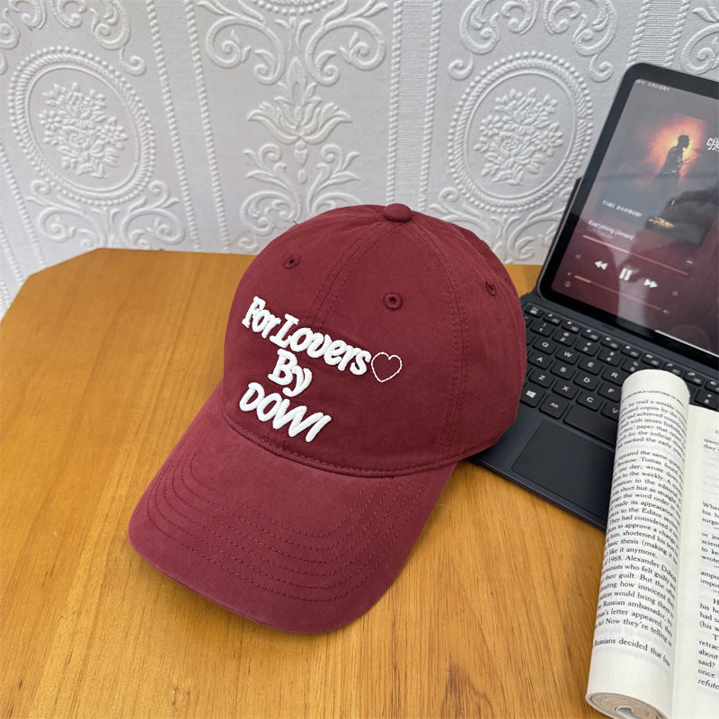 Men's Stylish Embroidered Cap Bowlift