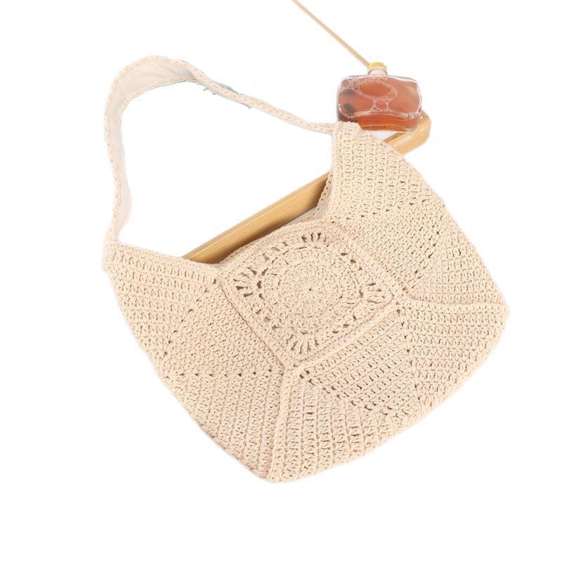 Handcrafted Macrame Shoulder Bag Bowlift