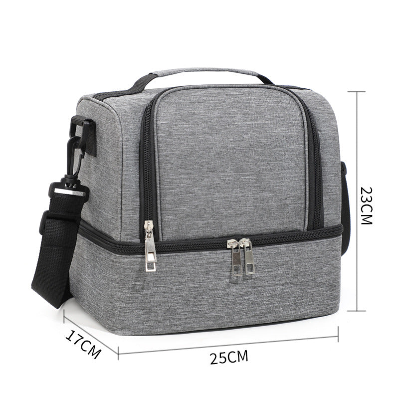 Insulated picnic bag with practical compartments Bowlift
