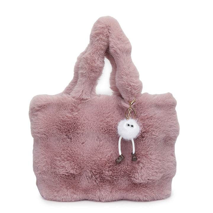 Plush Tote Bag Bowlift