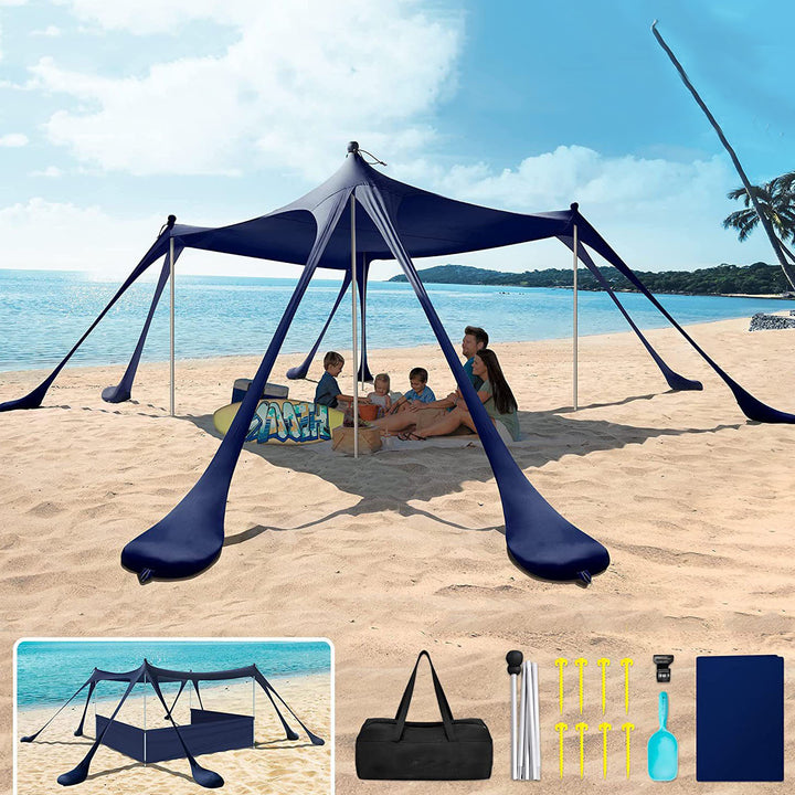 Portable Beach Canopy Bowlift