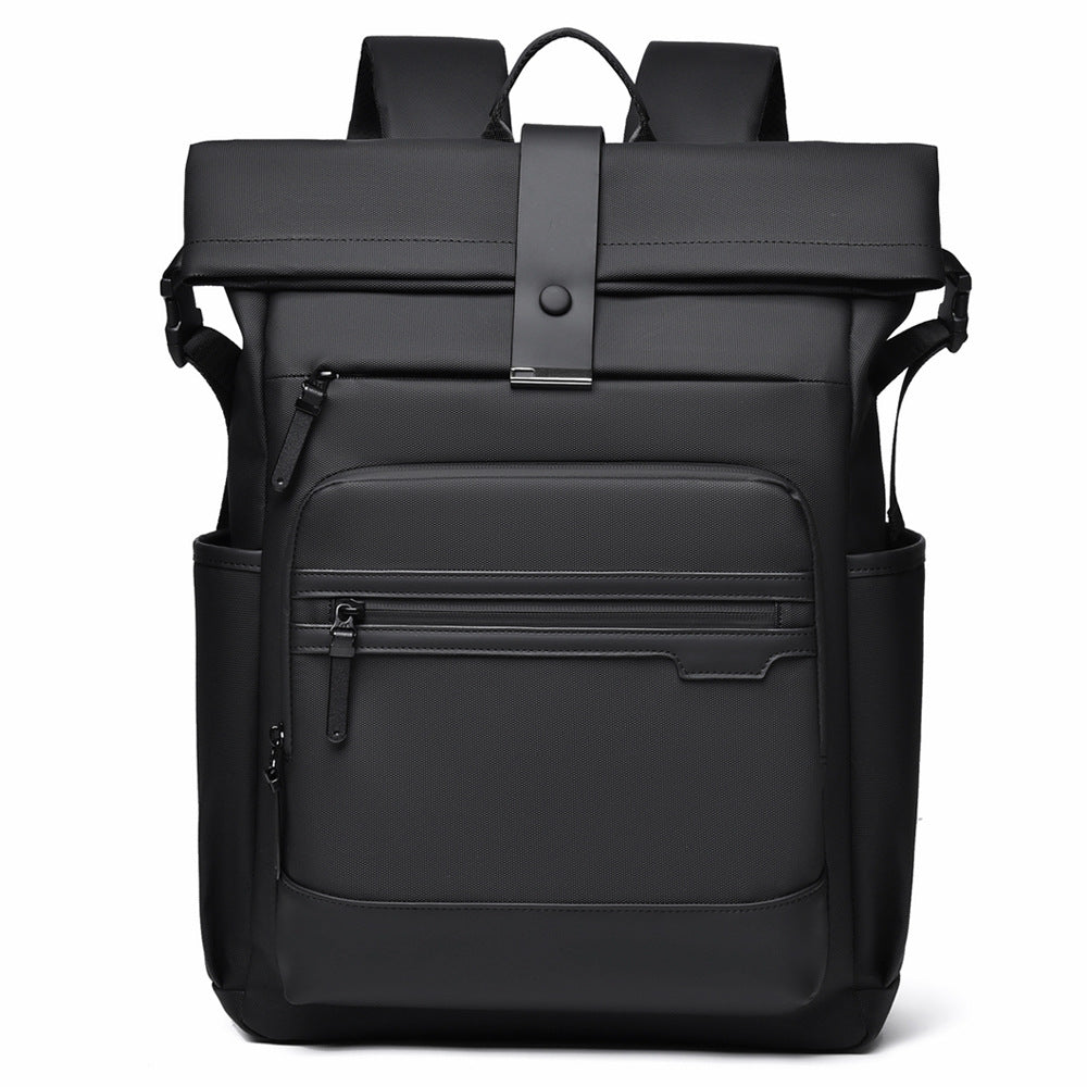 Versatile Urban Roll-Top Backpack Bowlift