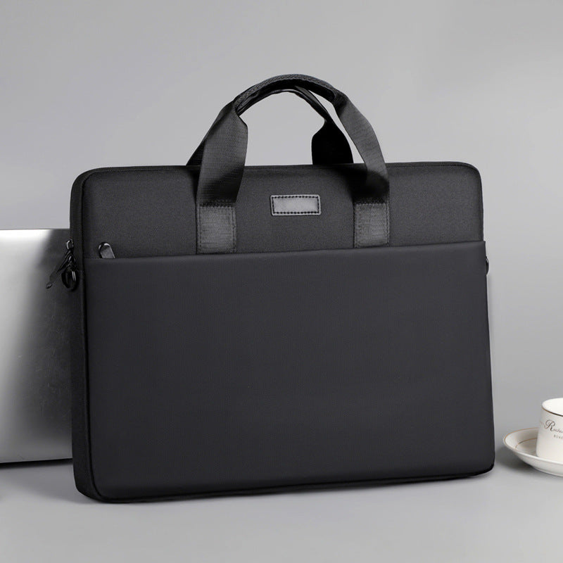Professional Multi-Compartment Laptop Briefcase Bowlift