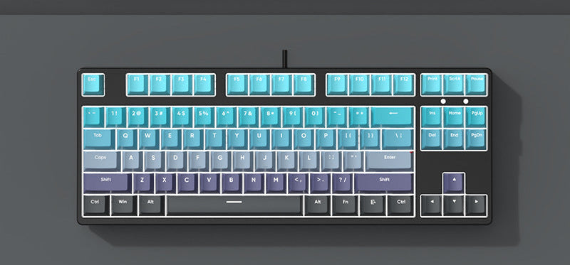 87-Key Mechanical Gaming Keyboard Bowlift