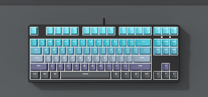 87-Key Mechanical Gaming Keyboard Bowlift