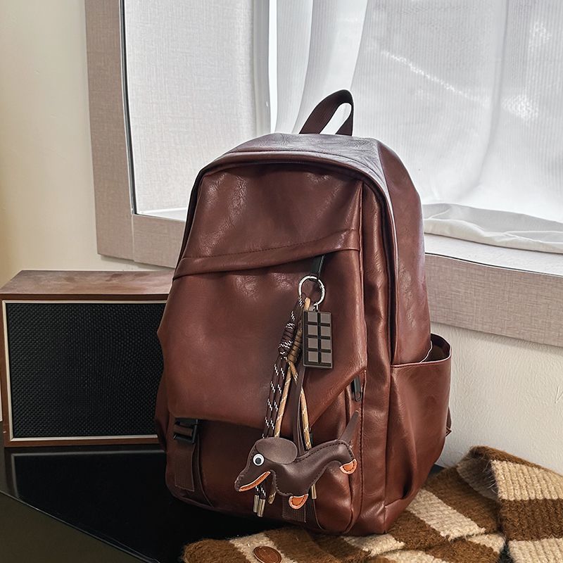Urban Leather Backpack Bowlift