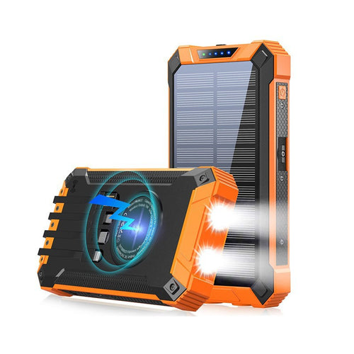 Solar-powered power bank Bowlift