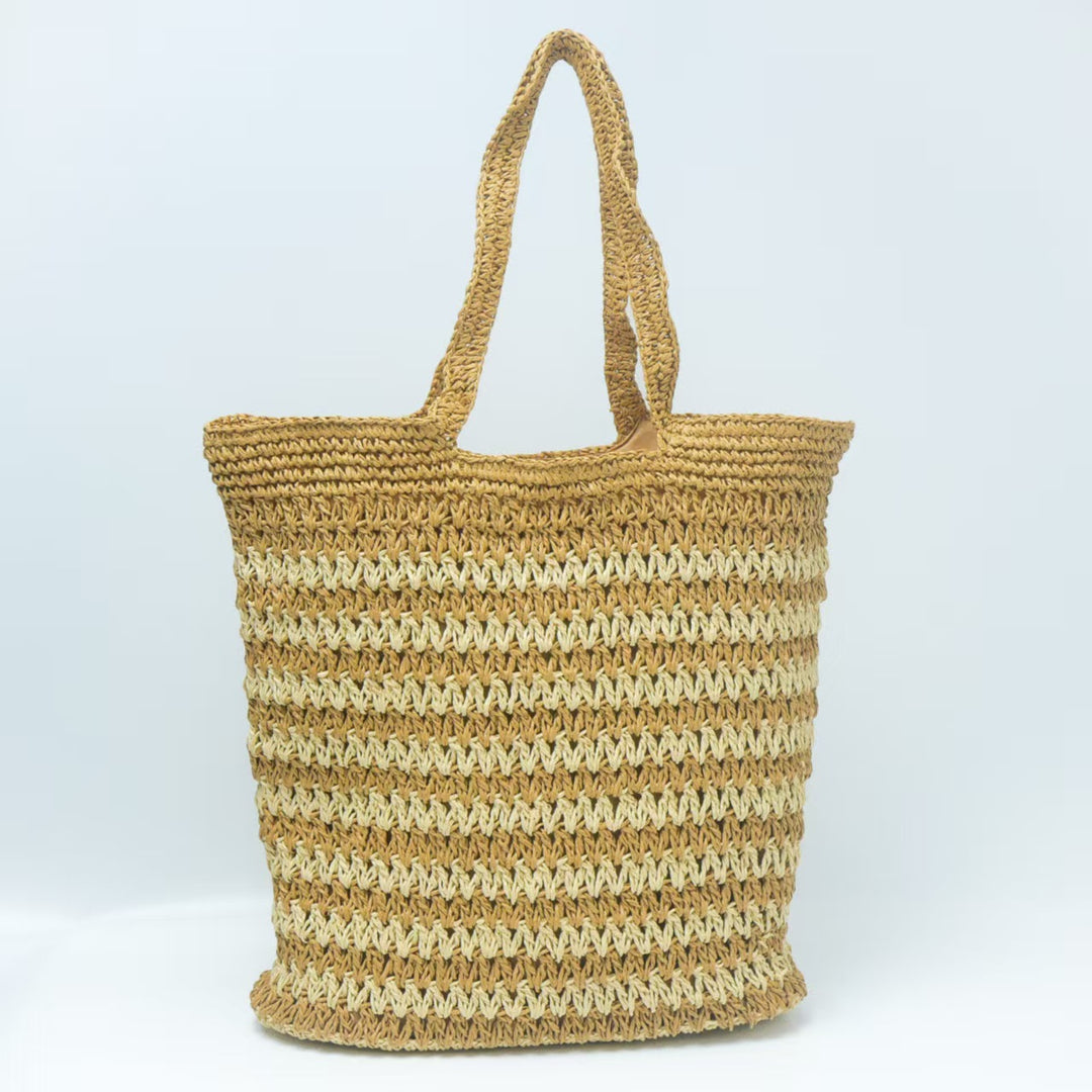 Braided beach bag with breathable structure Bowlift