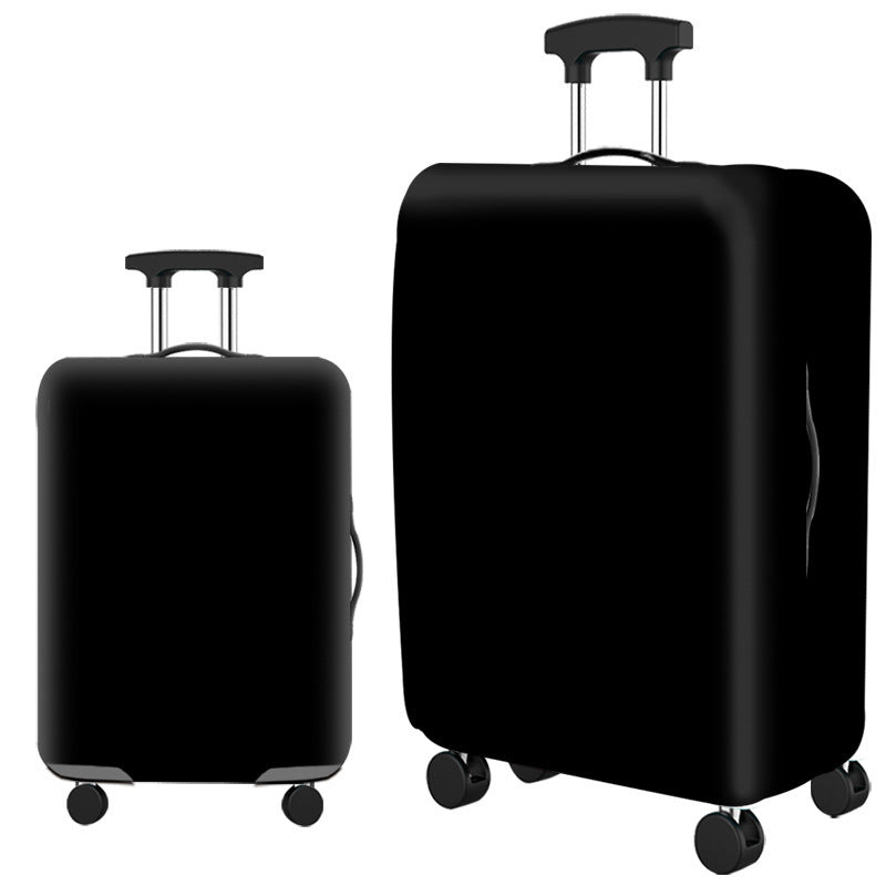 Vintage Travel-Themed Hard Shell Suitcase Bowlift
