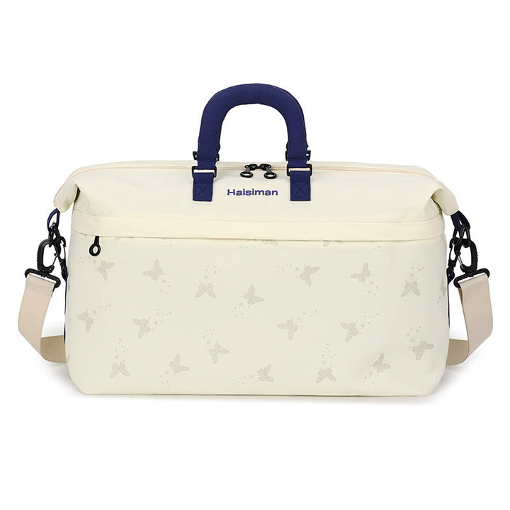 Stylish Butterfly Print Travel Duffle