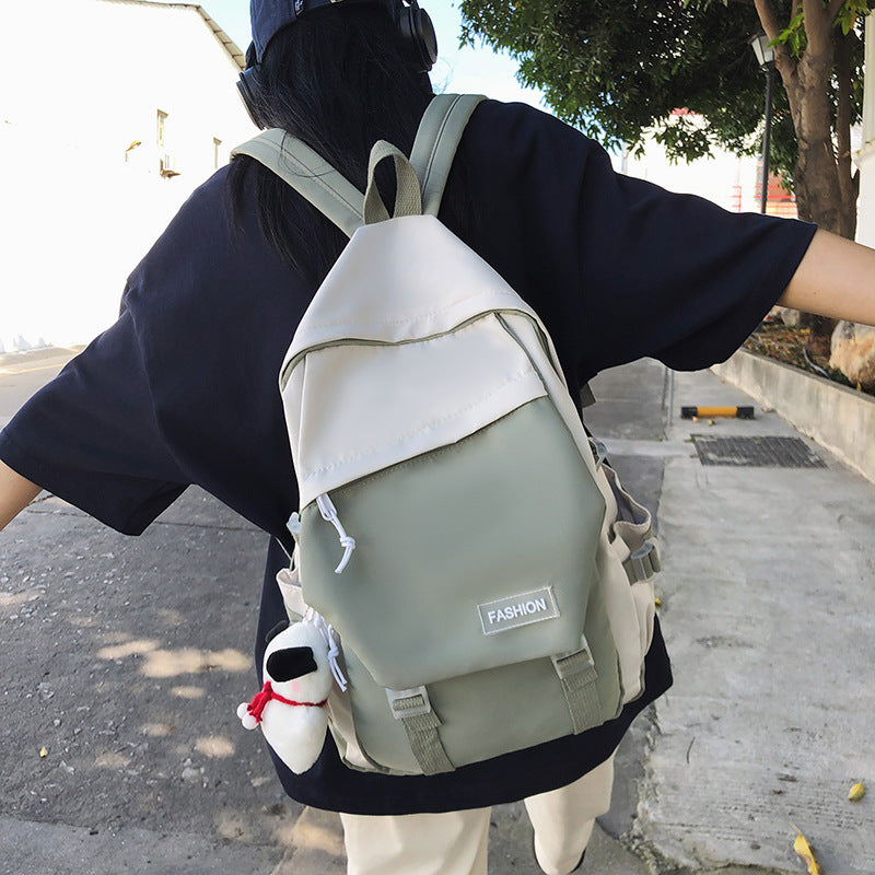 Multi-Compartment Fashion Backpack Bowlift